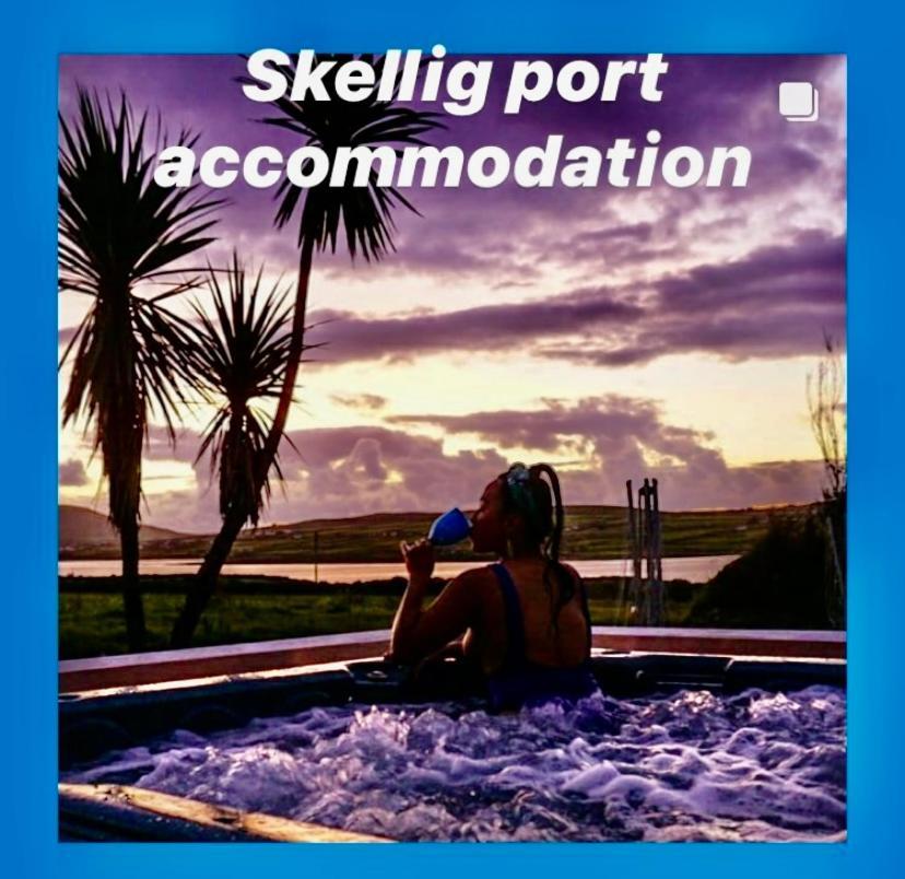 Skellig Port Accommodation - 1 Studio Bed Apartment Portmagee Buitenkant foto